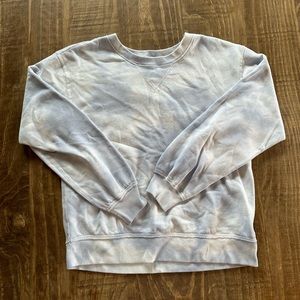 A&F tie dye crewneck